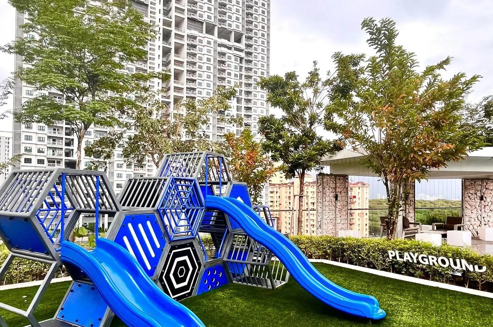 Georgetown Seaview & Cityview Skypool With 2 Carpark Jelutong Apartment